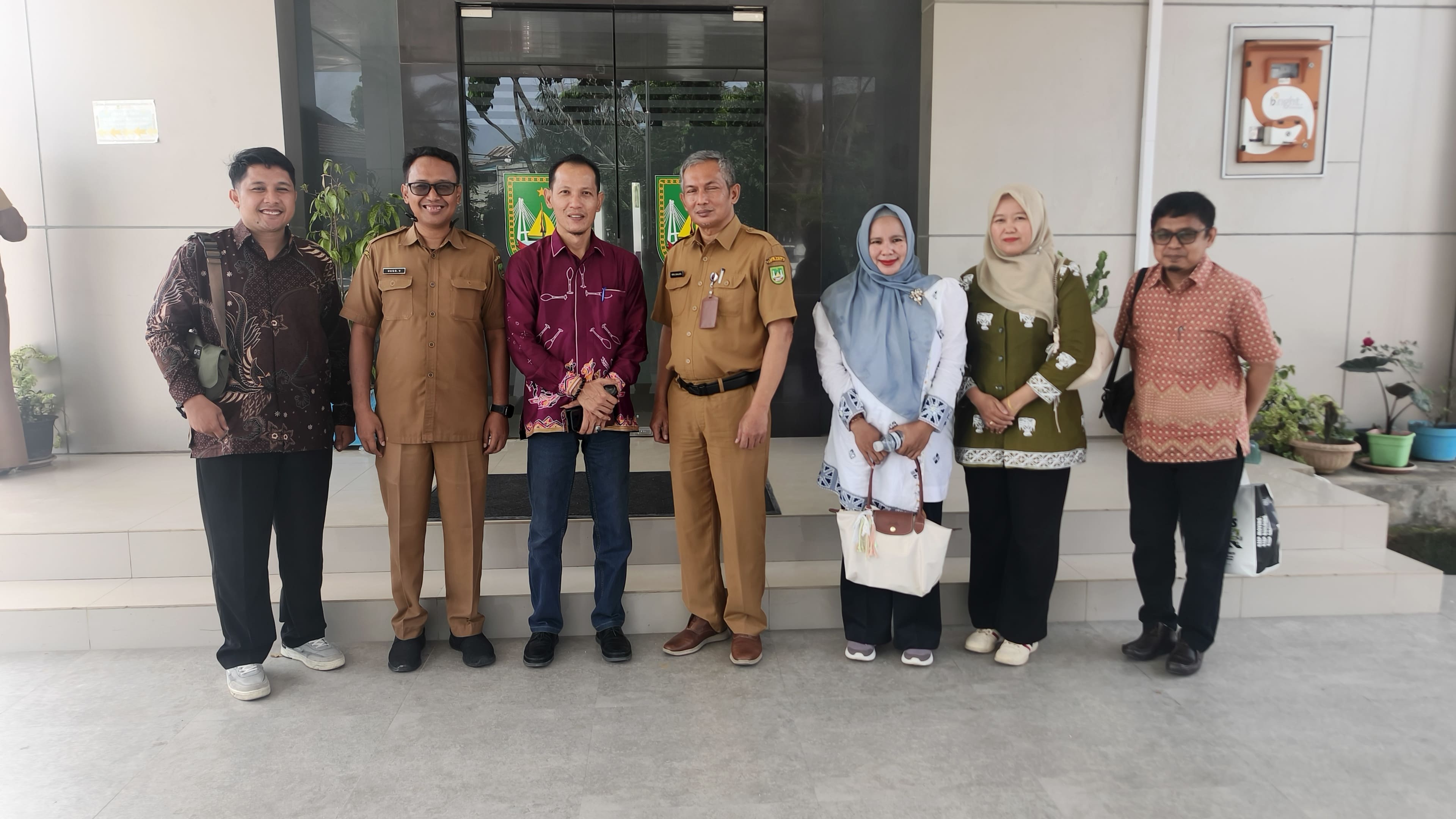 Disnaker Kuansing Lakukan Kunjungan Koordinasi ke Disnaker Kota Batam