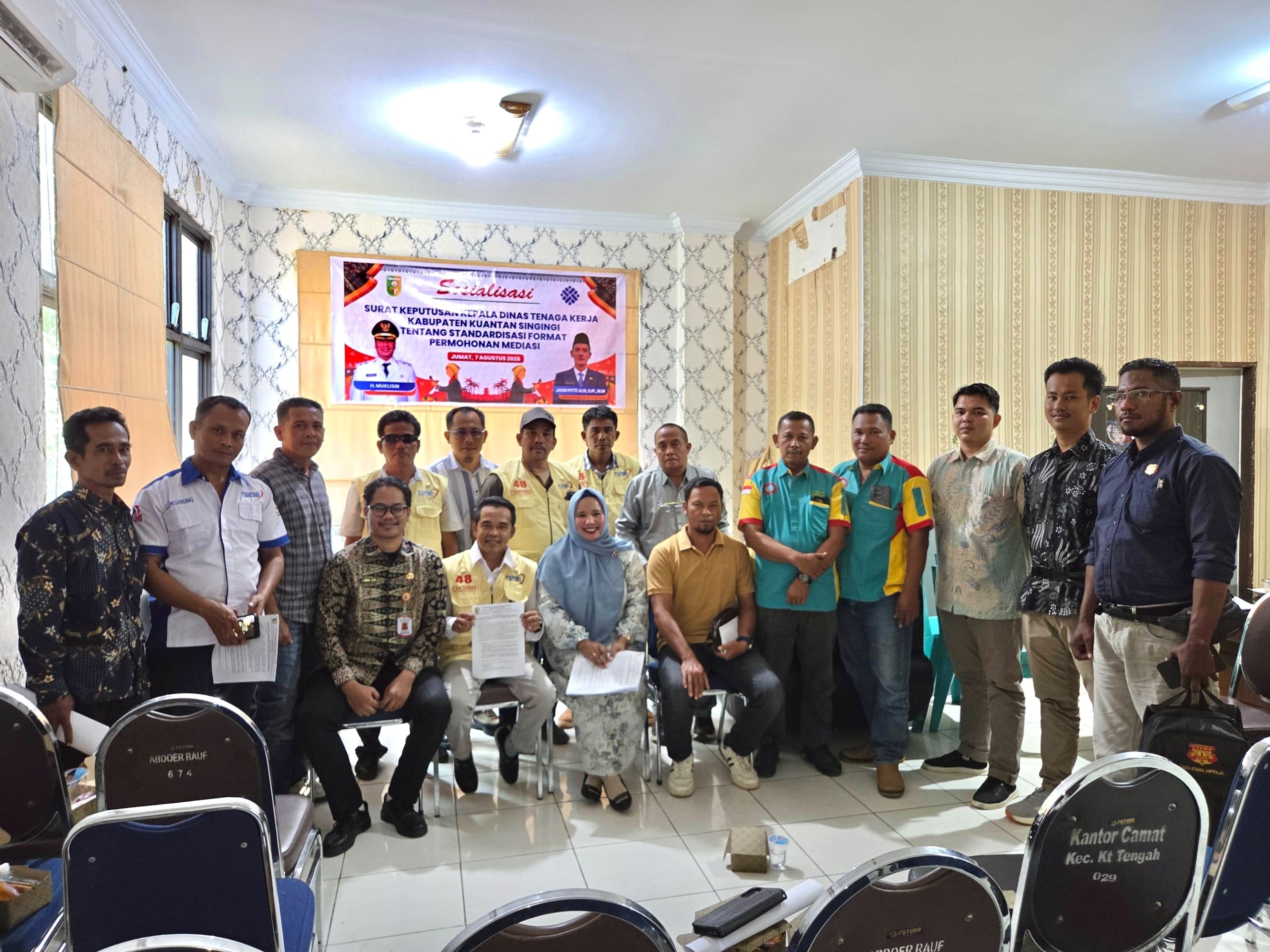 CPNS Disnaker Kuansing Gagas Standardisasi Format Permohonan Mediasi Dorong Percepatan Pelayanan Perselisihan Hubungan Industrial